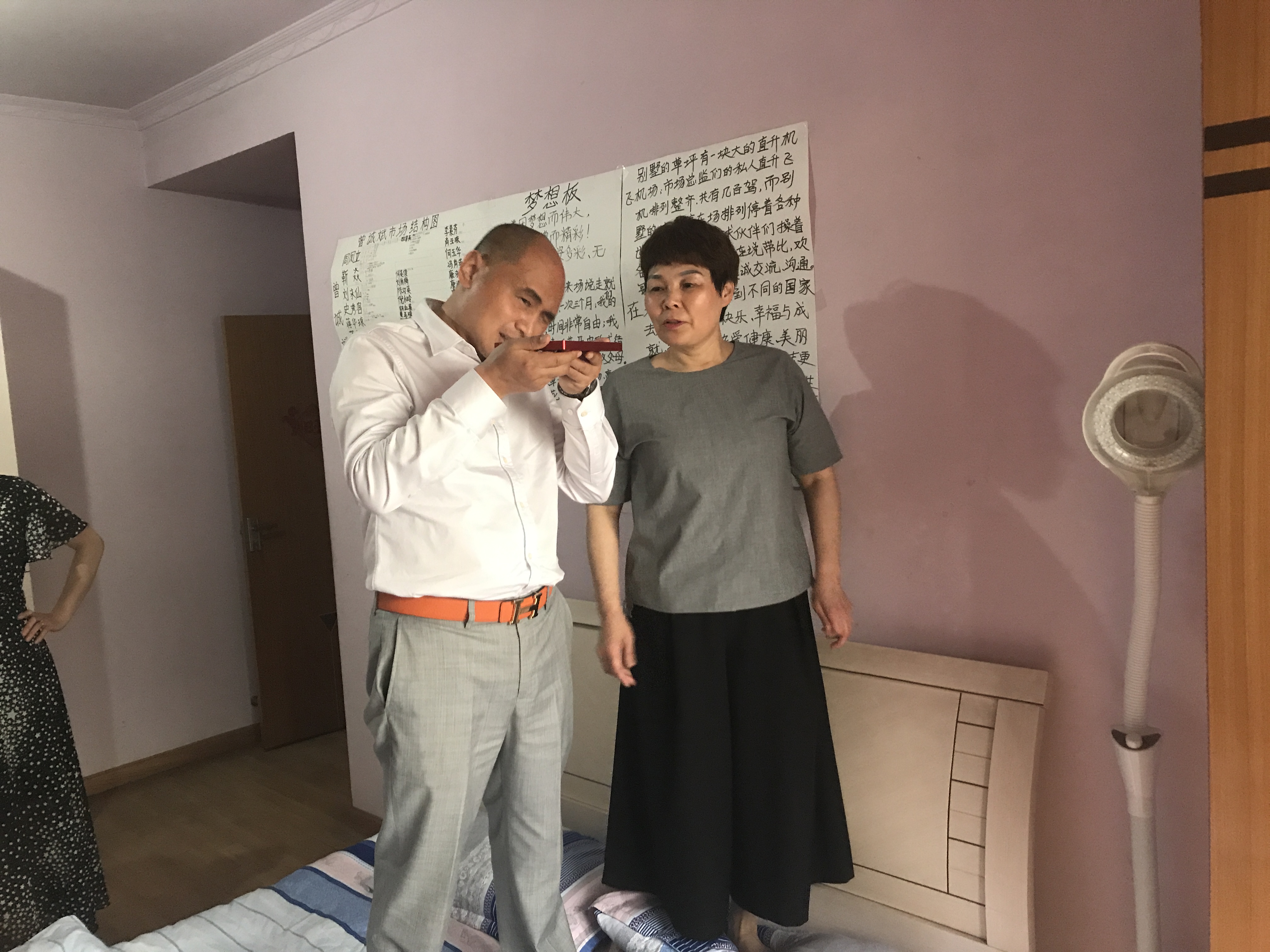 汪春霖大师为客户调整风水 汪春霖大师为客户调整风水