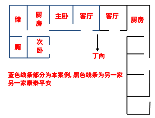 缺角房屋对住宅风水影响的户型图