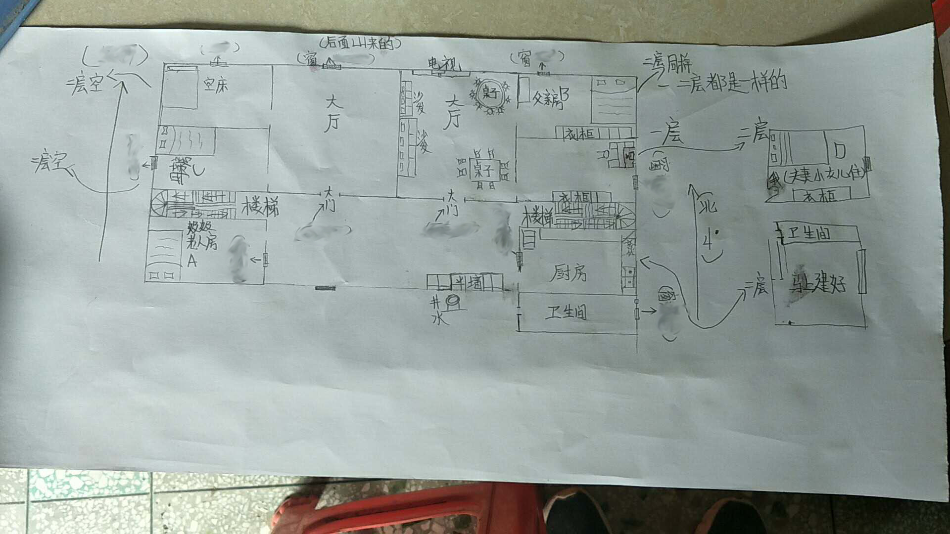 破财失眠心脏病风水布局图